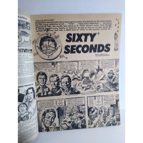 MAD #210 Mad Magazine Comic Book 1979 The King And I Sixty Minutes Vegas $ - Picture 4 of 5